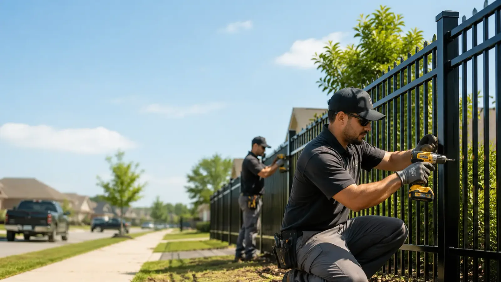 Metal Fence Installation in Keller, VA